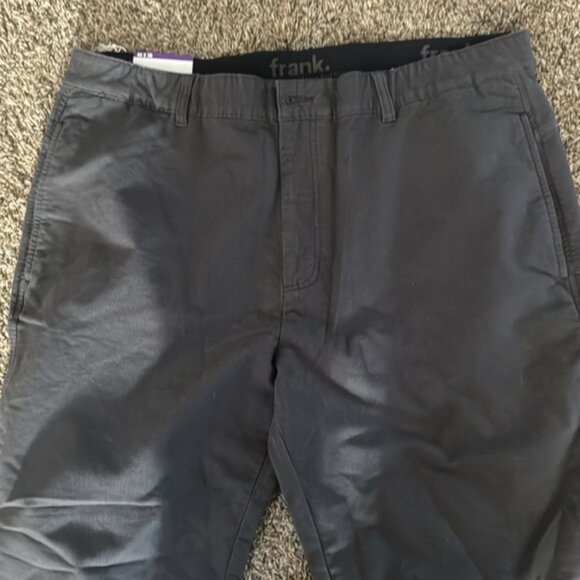 Frank & Oak Pants Mens 40x30 Casual Travel Gray NEW - Picture 5 of 10
